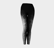 Load image into Gallery viewer, Black Pearl Shadow Mermaid Yoga Leggings