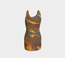 Load image into Gallery viewer, Sand Storm Prismatic Bodycon dress