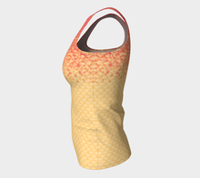 Load image into Gallery viewer, Coral Luminescent Mermaid Long Tank Top