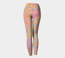 Load image into Gallery viewer, Rainbow Jelly Spectrum Mermaid Leggings