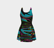 Load image into Gallery viewer, Plasma Rain Prismatic Flare Dress