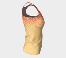 Load image into Gallery viewer, Coral Luminescent Mermaid Long Tank Top