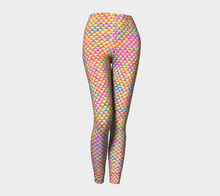 Load image into Gallery viewer, Rainbow Jelly Spectrum Mermaid Leggings