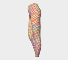 Load image into Gallery viewer, Rainbow Jelly Spectrum Mermaid Leggings