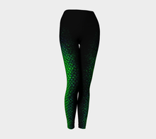Load image into Gallery viewer, Nebula Shadow Mermaid Yoga Leggings