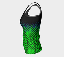 Load image into Gallery viewer, Nebula Shadow Mermaid Long Tank Top