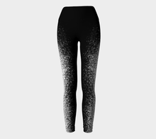 Load image into Gallery viewer, Black Pearl Shadow Mermaid Yoga Leggings