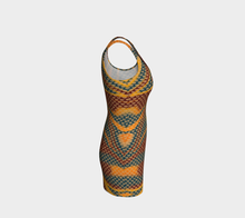 Load image into Gallery viewer, Sand Storm Prismatic Bodycon dress