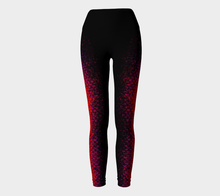 Load image into Gallery viewer, Red Tide Shadow Mermaid Yoga Leggings