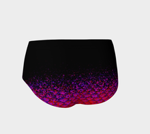 Load image into Gallery viewer, Red Tide Shadow Mermaid Mini Shorts