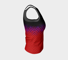 Load image into Gallery viewer, Red Tide Shadow Mermaid Tank Top