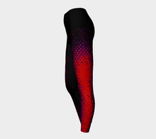 Load image into Gallery viewer, Red Tide Shadow Mermaid Leggings