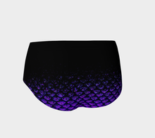 Load image into Gallery viewer, Ultraviolet Shadow Mermaid Mini Shorts