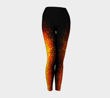 Load image into Gallery viewer, Supernova Shadow Mermaid Yoga Leggings