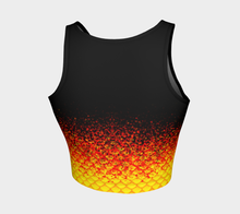 Load image into Gallery viewer, Supernova Shadow Mermaid Crop Top
