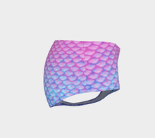 Load image into Gallery viewer, Pink Pearl Luminescent Mermaid Mini Shorts