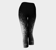 Load image into Gallery viewer, Black Pearl Shadow Mermaid Yoga Capris