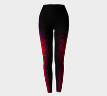 Load image into Gallery viewer, Red Tide Shadow Mermaid Leggings