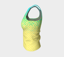 Load image into Gallery viewer, Seafoam Luminescent Mermaid Tank Top