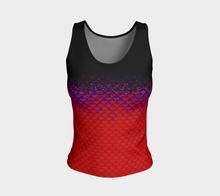 Load image into Gallery viewer, Red Tide Shadow Mermaid Tank Top