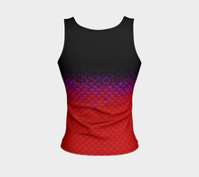 Load image into Gallery viewer, Red Tide Shadow Mermaid Tank Top
